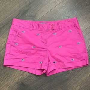 Hot pink Vineyard Vines shorts 10